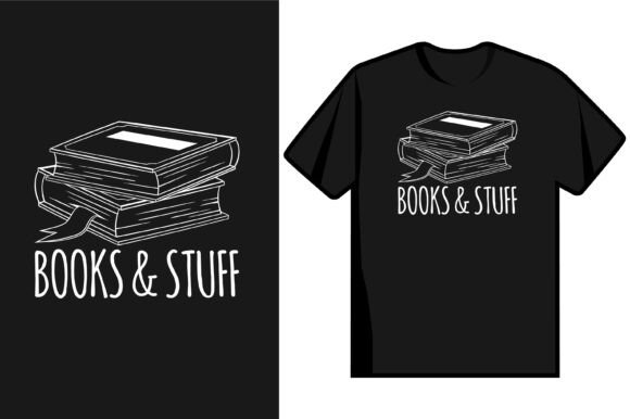 Books and Stuff SVG Design