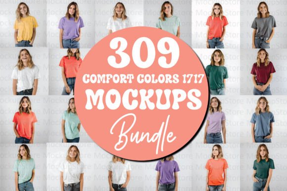 Comfort Colors 1717 Mockup Bundle: A Graphic Designer’s Perspective