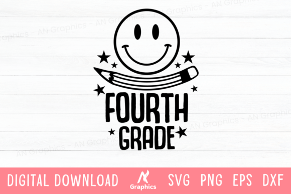 Fourth Grade SVG: A Graphic Design Asset for Modern Content Publishing