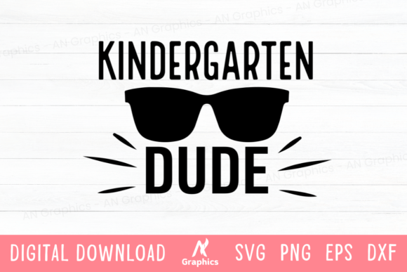 KinderGarden Dude SVG