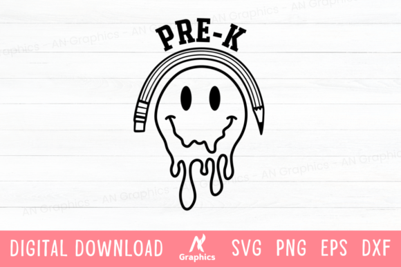 Pre-k SVG: Graphics for T-Shirt Designs