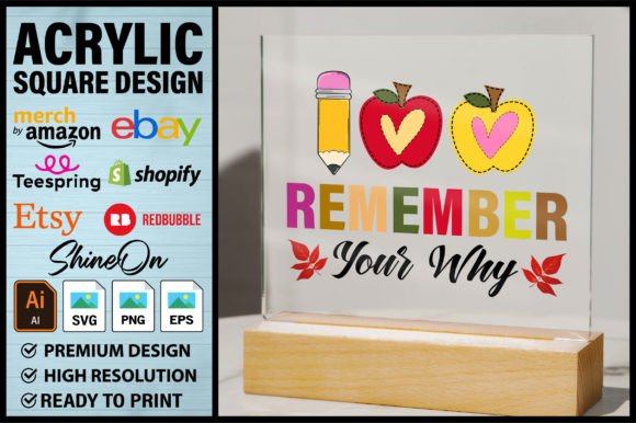 REMEMBER Your Why Graphics: Crafts-Ready Design Asset