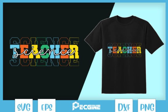 Science Teacher Back School SVG: Graphics for T-Shirt Designs