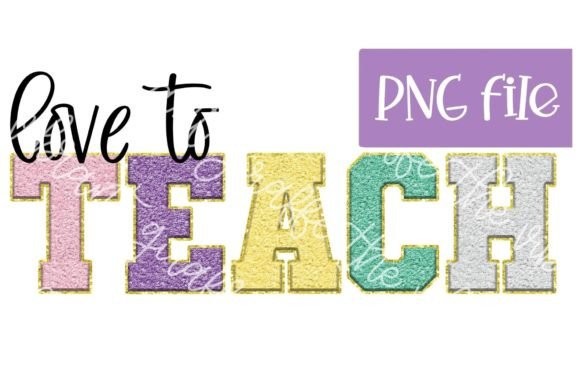 Teach Faux Chenille Png