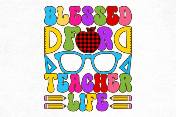 Teacher Groovy Design Graphics for Crafts