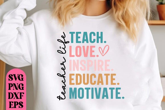 Teacher SVG, PNG School Graphics for Modern Web Design