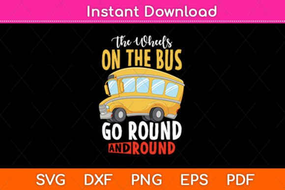 The Wheels on the Bus Go School Bus